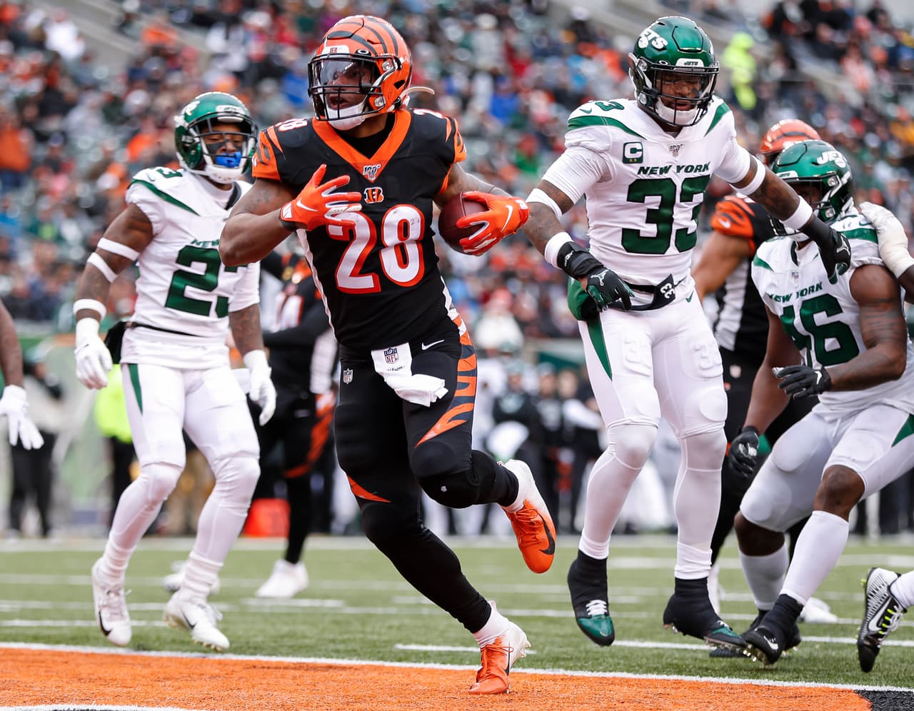 Cincinnati Bengals
<b> 22-6</b> New York Jets