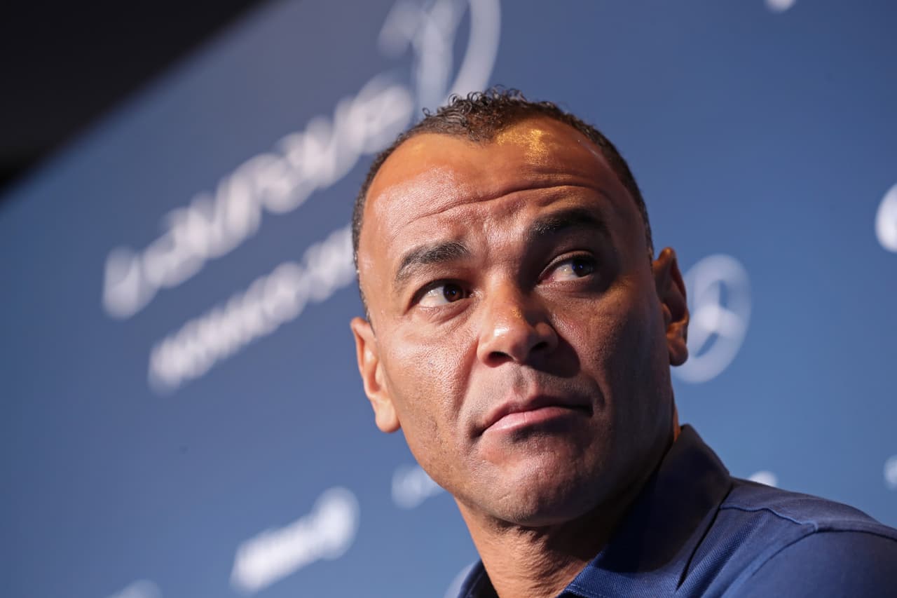 El lateral Cafú, dos veces campeón del mundo con Brasil, fue uno de los conferencistas asistentes.