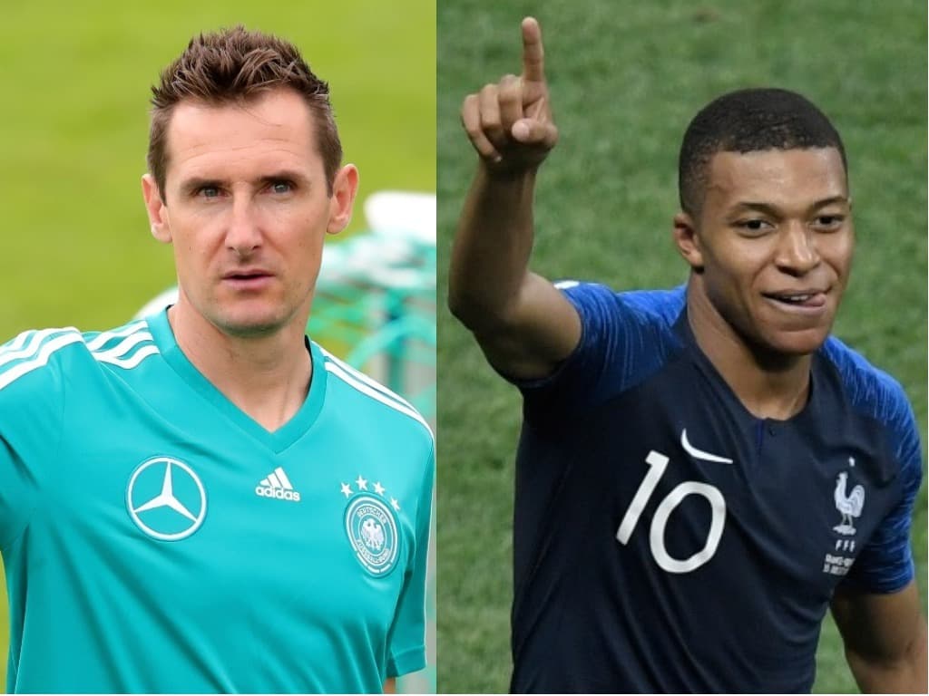 Klose ve en Mbappé al jugador que superará su marca de goles mundialistas