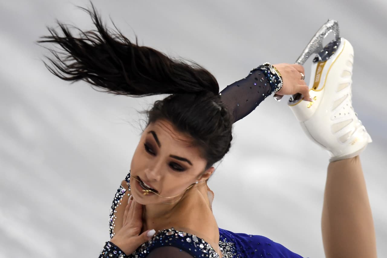 Gabrielle Daleman del equipo de Canadá.