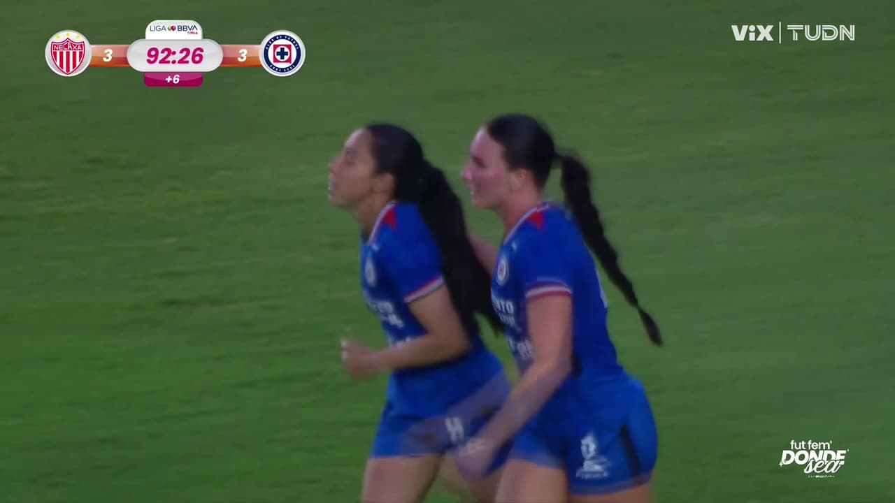 ¡Final de locura! Gol de Analu Martínez y Cruz Azul lo empata en el agregado