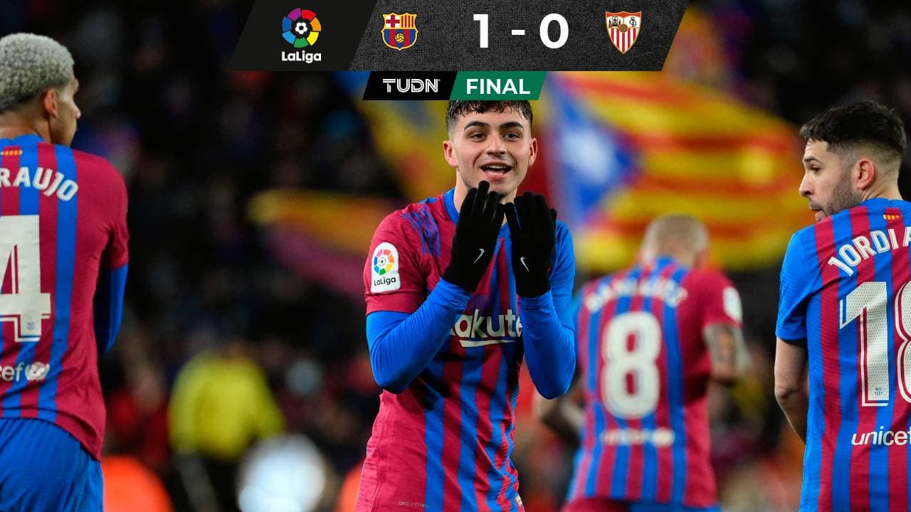 Pedri opaca a Tecatito, al Sevilla y a cualquiera