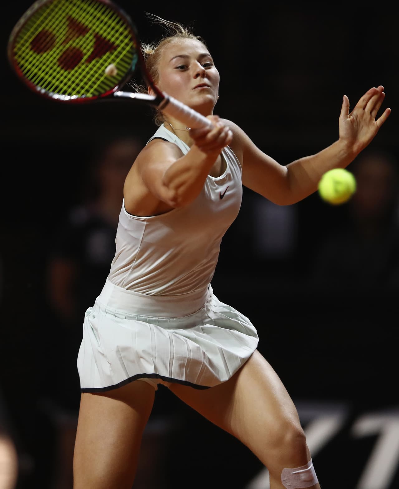 Esta ucraniana de 15 años viene de familia de tenistas y tuvo como entrenador a Taras Beyko, respetado en la década de los 80 y 90 en la Unión Soviética.