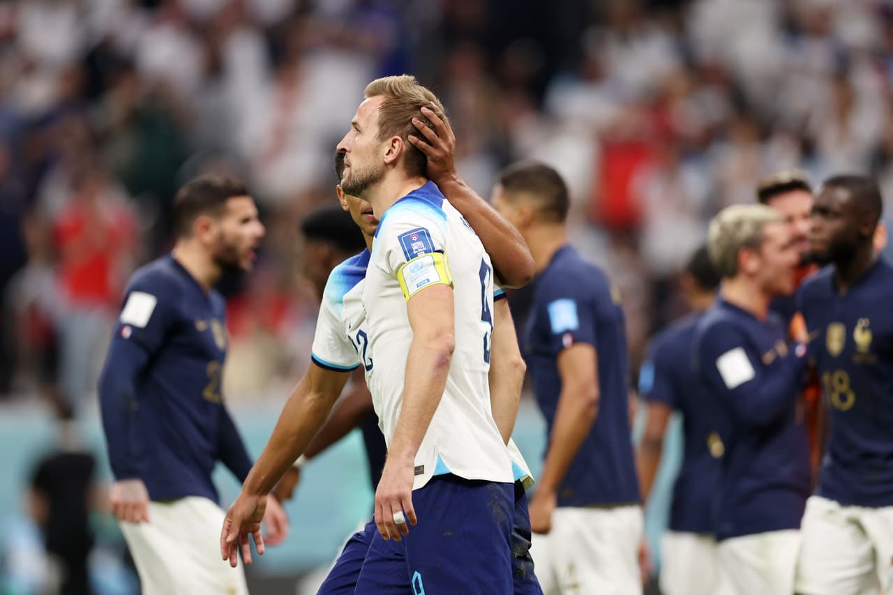 Francia elimina a Inglaterra en el partido donde Harry Kane falló el primer penalti del equipo de los tres leones en la historia de su participación en Copas del Mundo.