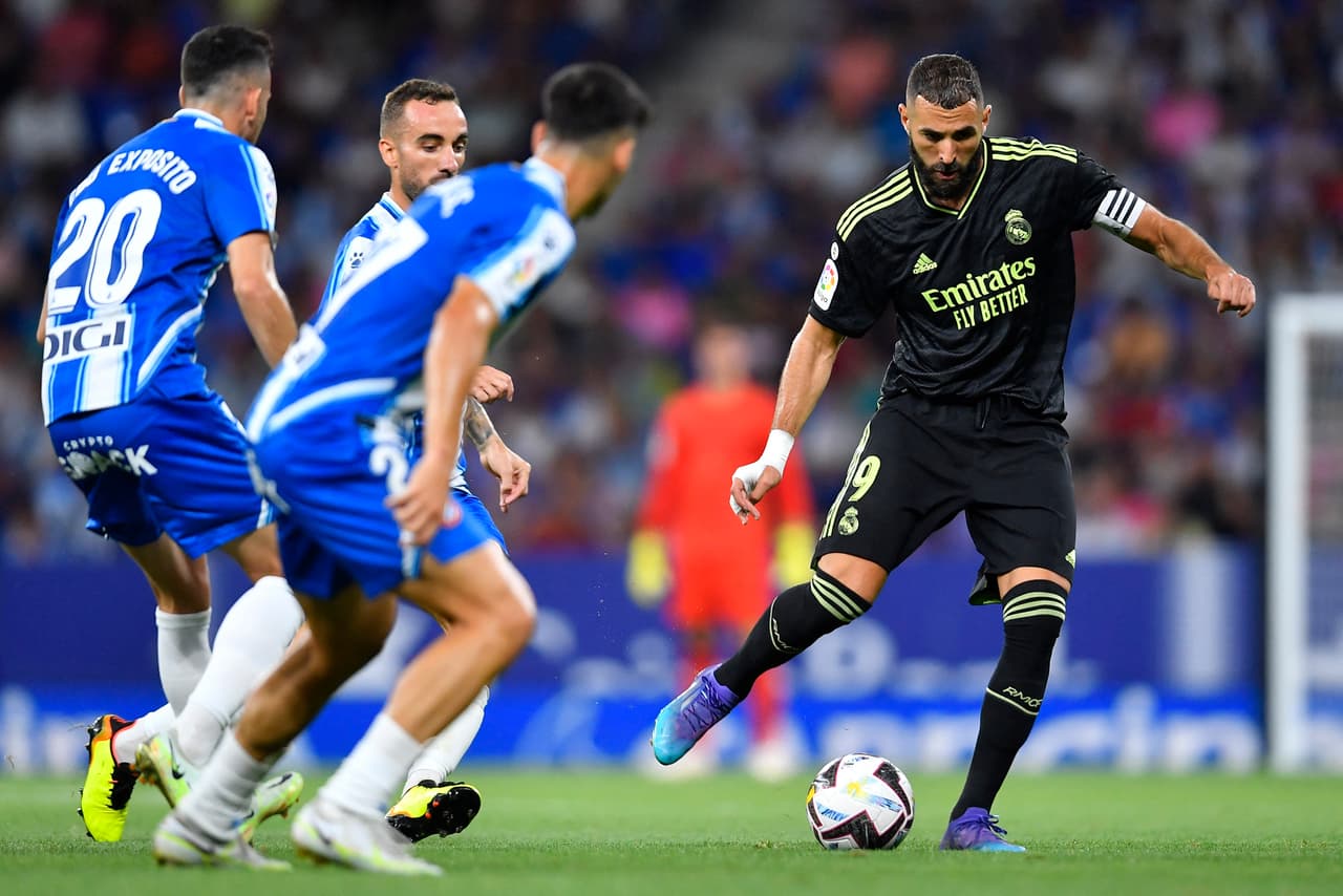 Real Madrid sigue con el paso perfecto luego de vender al Espaanyol con una gran actuación de Benzema.