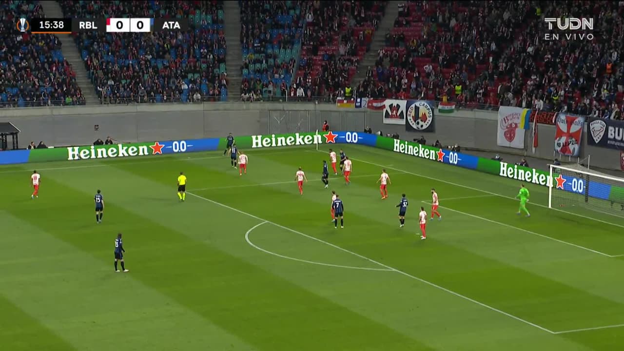 ¡GOL!  anota para Atalanta. Luis Muriel