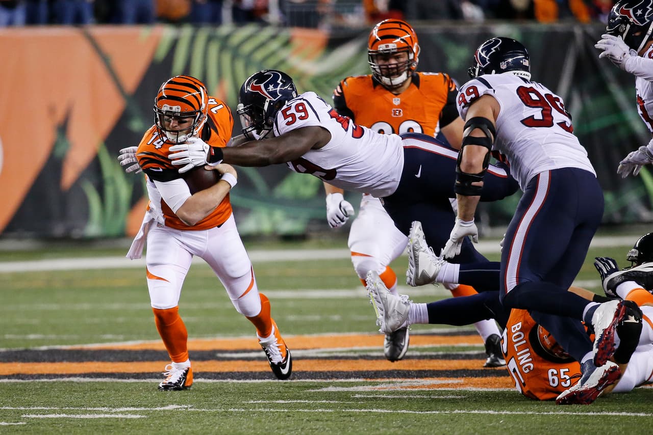 Los Bengals perdieron el invicto en casa ante los Texans por 10-6, checa las mejores tomas de este duelo.