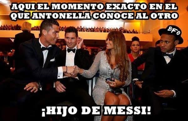 Los memes del quinto Balón de Oro de Messi