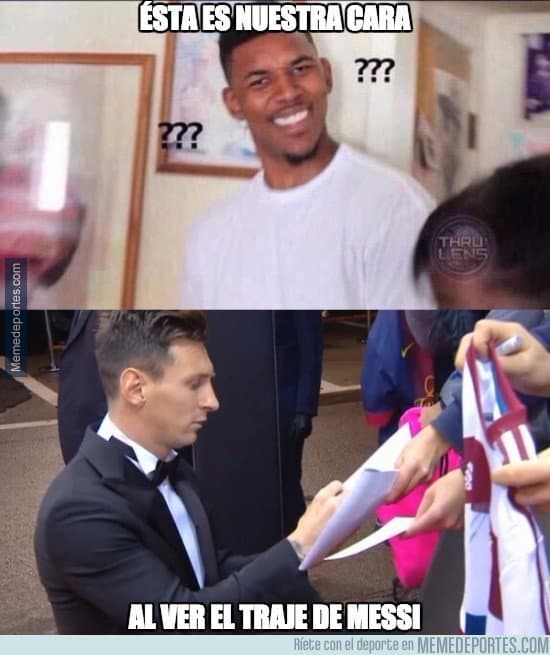 Los memes del quinto Balón de Oro de Messi