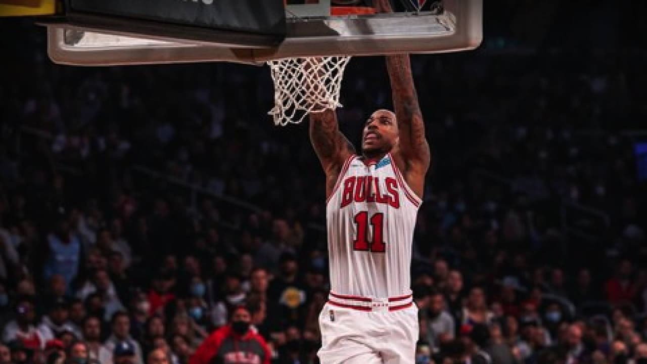 Bulls contra Lakers en la NBA.