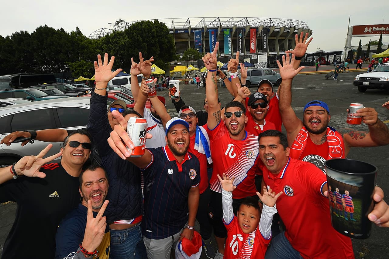 ¡Pura vida! Así fue el grito de batalla de los costarricenses en el Coloso.
