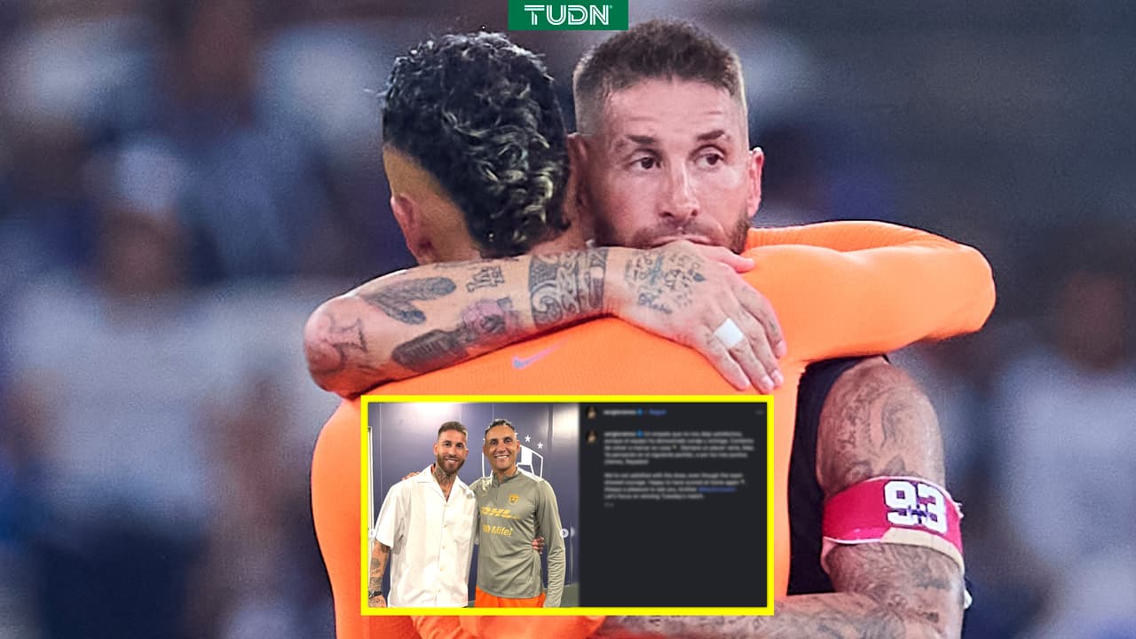 Ramos dedica emotivo mensaje a Navas tras su reencuentro