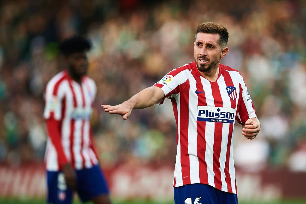 Héctor Herrera destaca la competencia interna en el Atleti