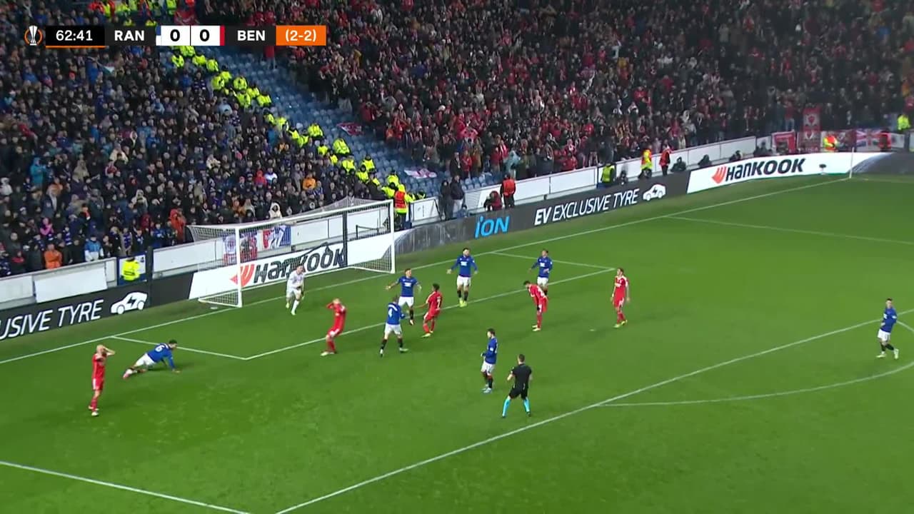 ¡TIRO ATAJADO! disparo por Casper Tengstedt.