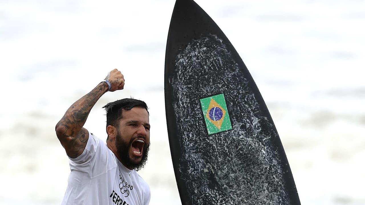 Moore y Ferreira, los primeros campeones olímpicos del surf