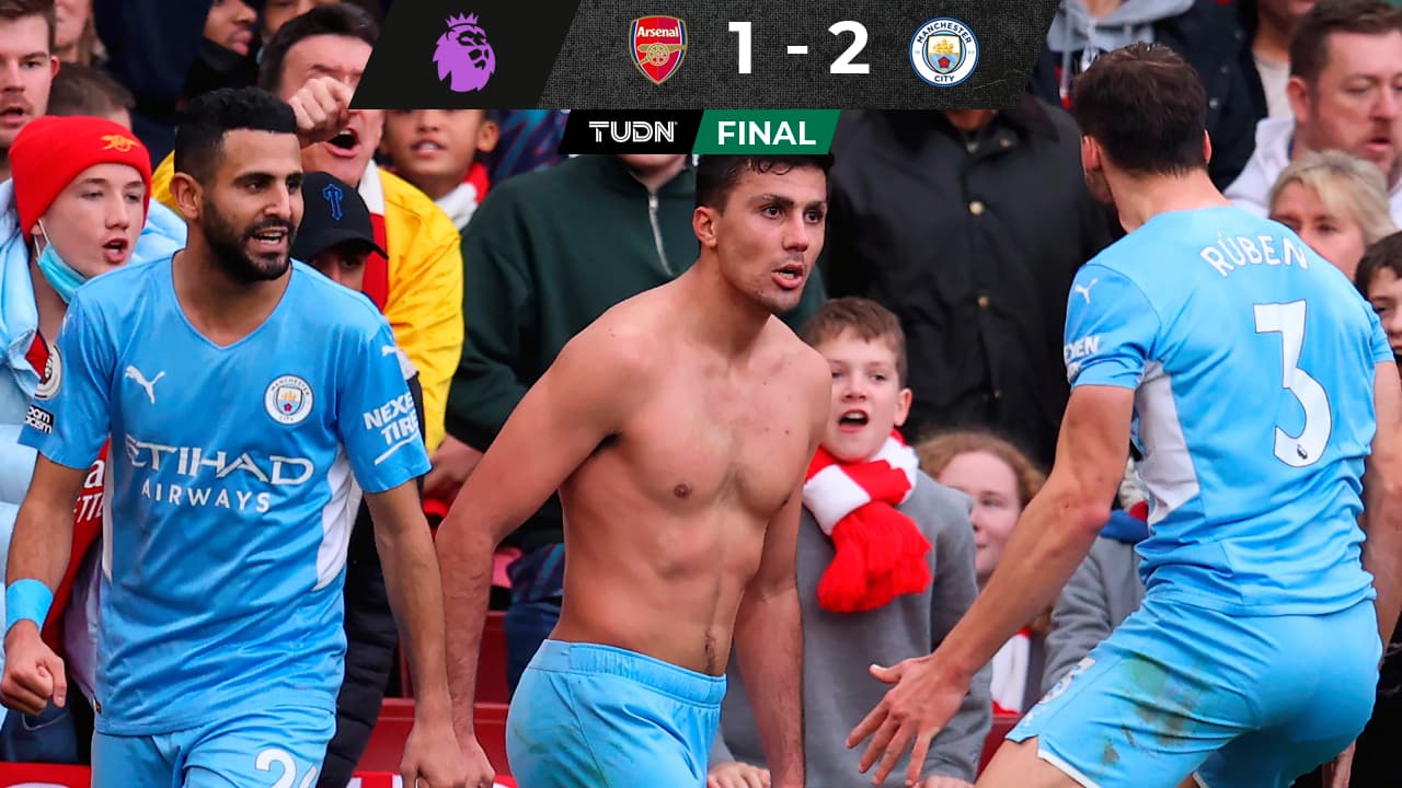 City remonta el 2022 y vence al Arsenal en el último minuto