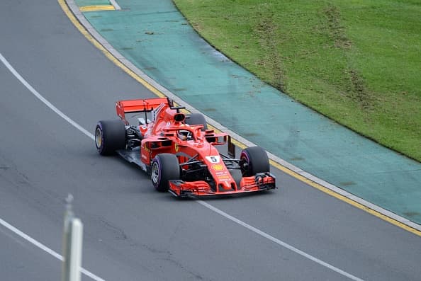 Sebastian Vettel (Ferrari) parte en el tercer puesto gracias a una vuelta rápida de 1:21.838.