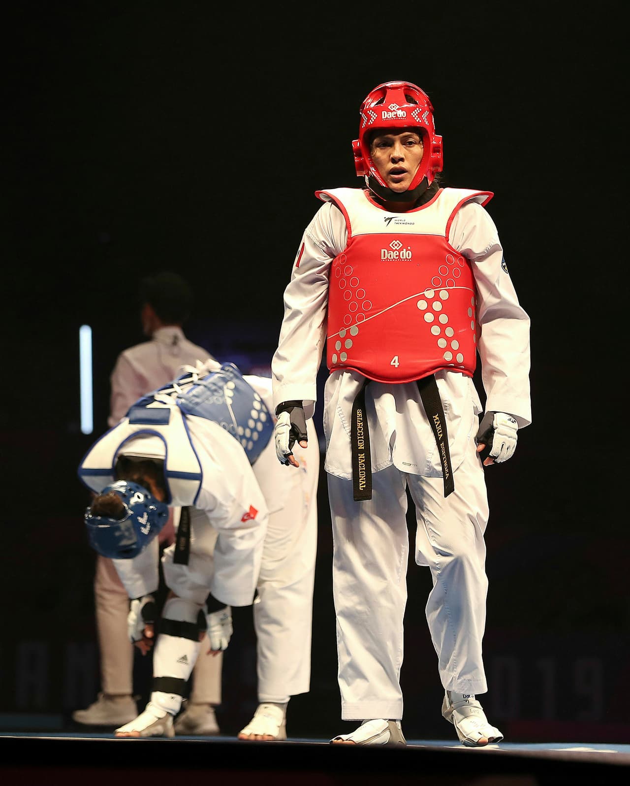 Espinoza, de 31 años, llega con un legado de carrera brillante con tres medallas olímpicas: oro en 2008, bronce en 2012 y plata en 2016, todas en la categoría de +67 kilogramos.