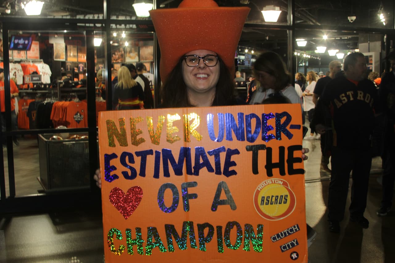 Así se vive el ambiente previo al último juego de la Serie Mundial en Houston, hoy conoceremos al mejor equipo de la MLB.