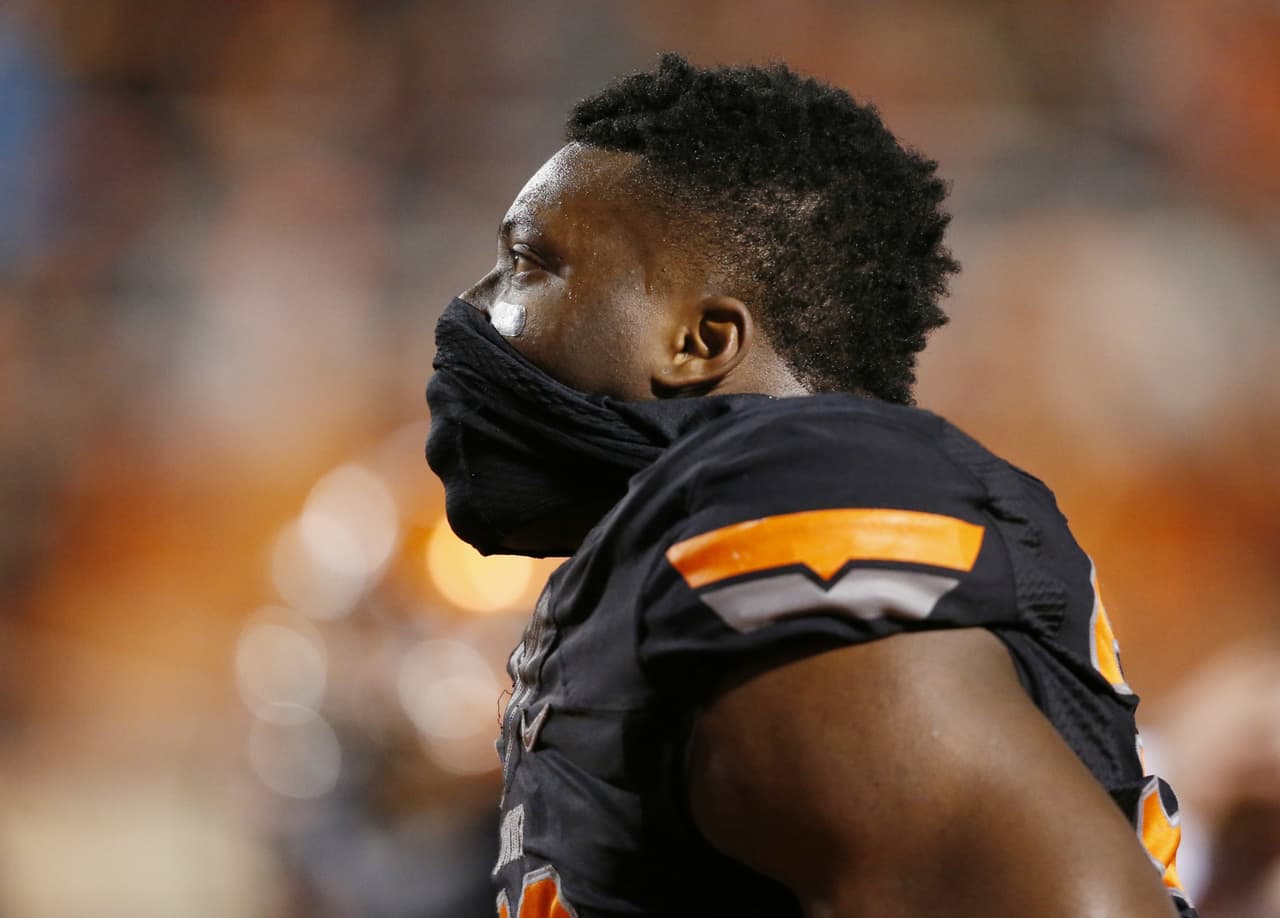 Pick 19 Buffalo Bills: DE EMMANUEL OGBAH, Oklahoma St.