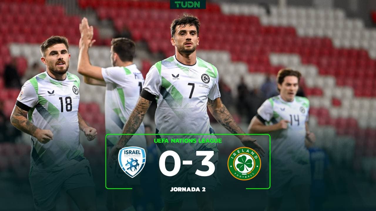 Resumen | Israel vs. Irlanda, UEFA Nations League 2026-27, Jornada 2