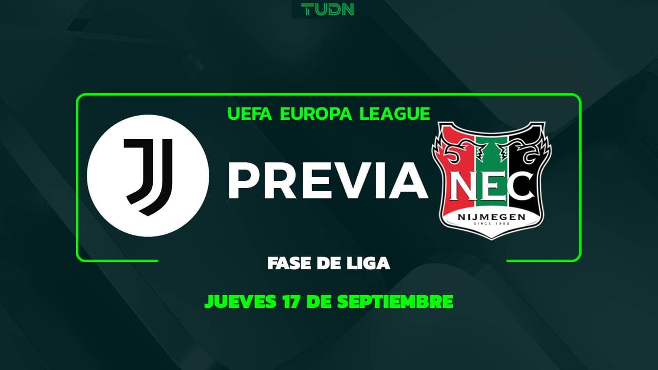 A qué hora y dónde ver el Juventus vs. N.E.C. de Europa League