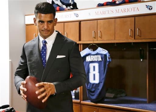 Las mejores tomas de la selección #1 global del Draft 2015 por los Tennessee Titans, el QB Marcus Mariota.