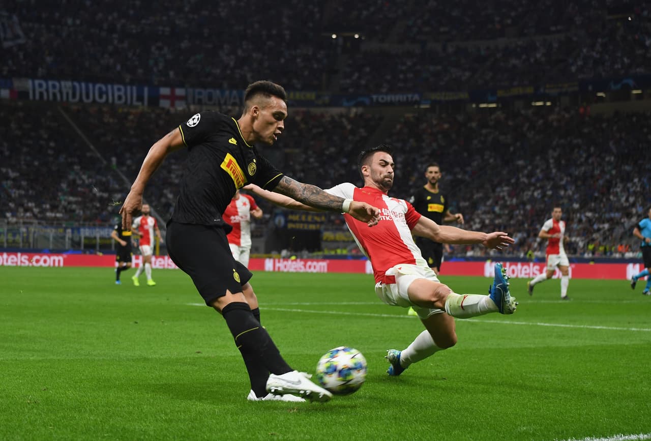 Lautaro Martínez jugó 53 minutos en tres partidos de la Champions 2018-19: 21 contra el PSV, 5 contra el Barcelona en casa y 27 en el Camp Nou.