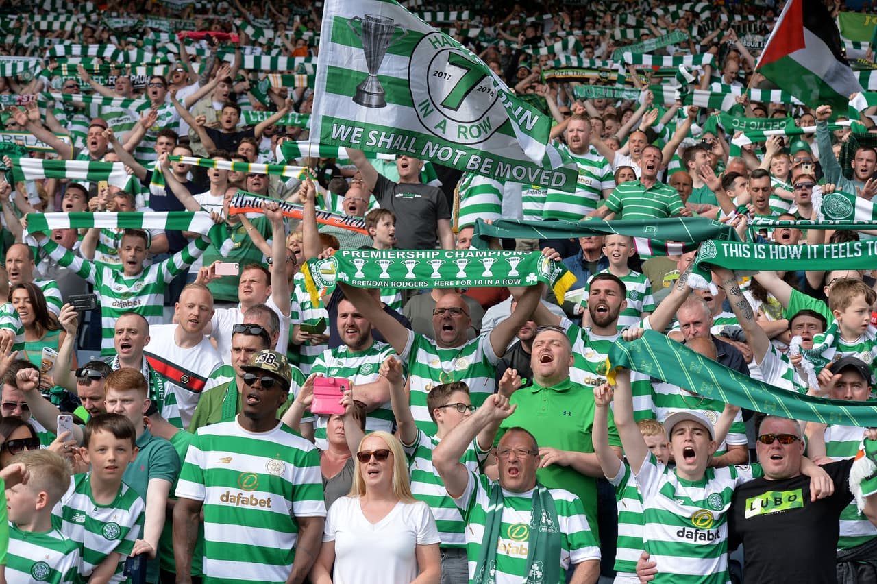 9. Celtic F.C. (Premiership) - 57,588 espectadores promedio