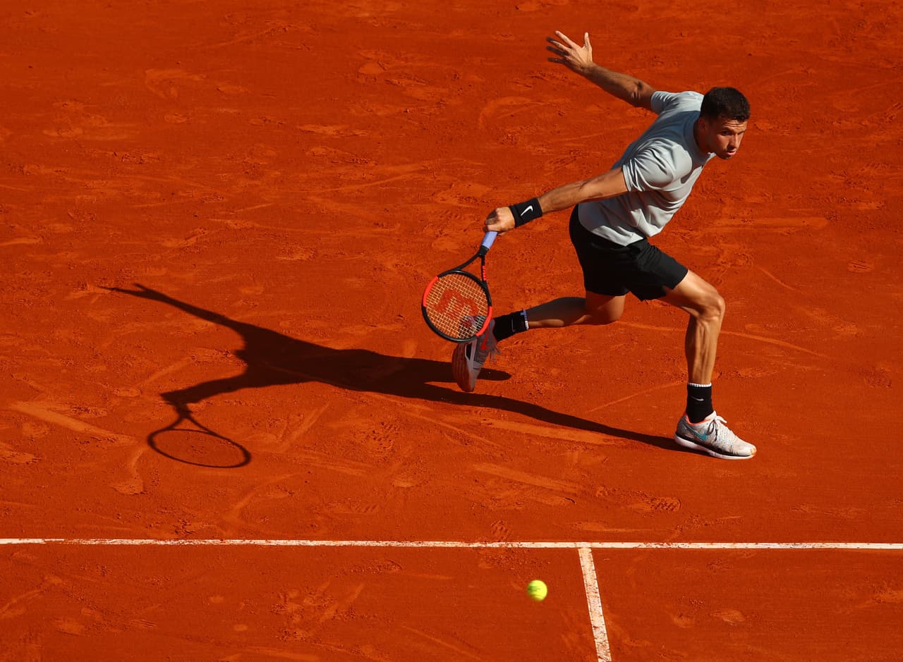 El búlgaro Grigor Dimitrov fue el verdugo de Herbert con parciales 3-6, 6-2, 6-4.