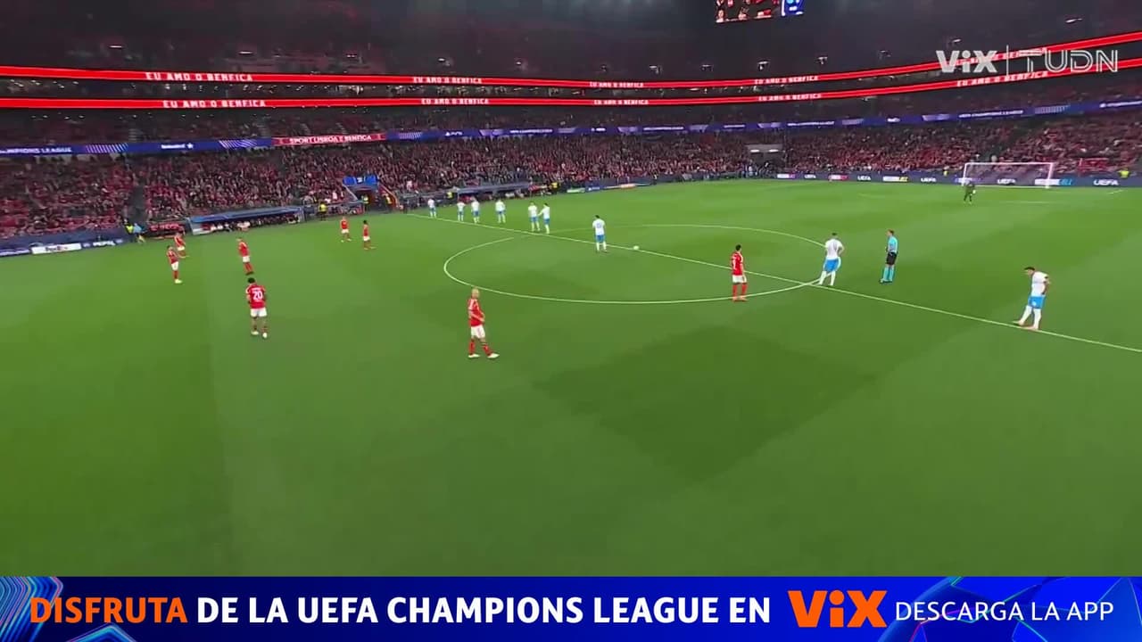 ¡Inicia la transmisión! Benfica vs Napoli de Champions League