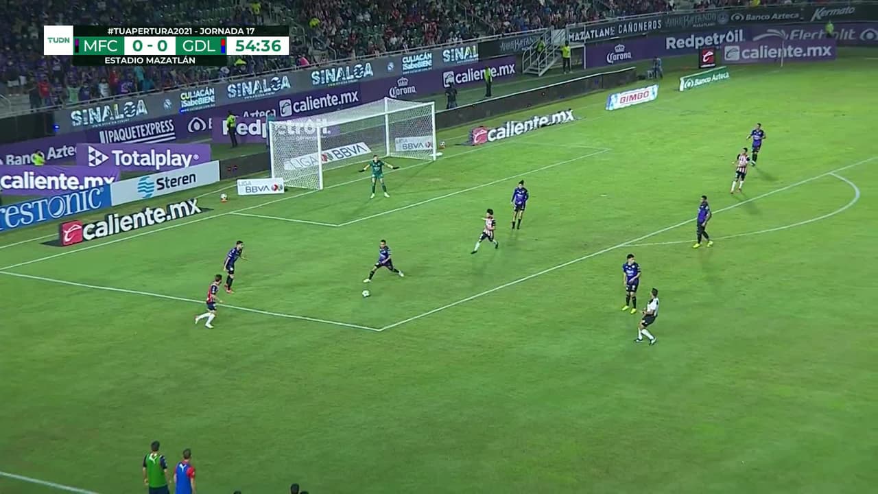 ¡TIRO ATAJADO! disparo por Camilo Sanvezzo.