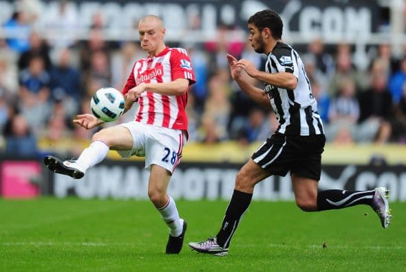 Newcastle y Stoke City protagonizaron el último duelo de la jornada dominical.