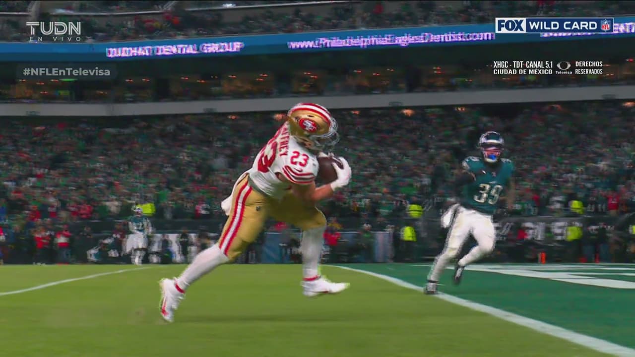 ¡Jugada de fantasía! Los 49ers toman la ventaja con el touchdown
