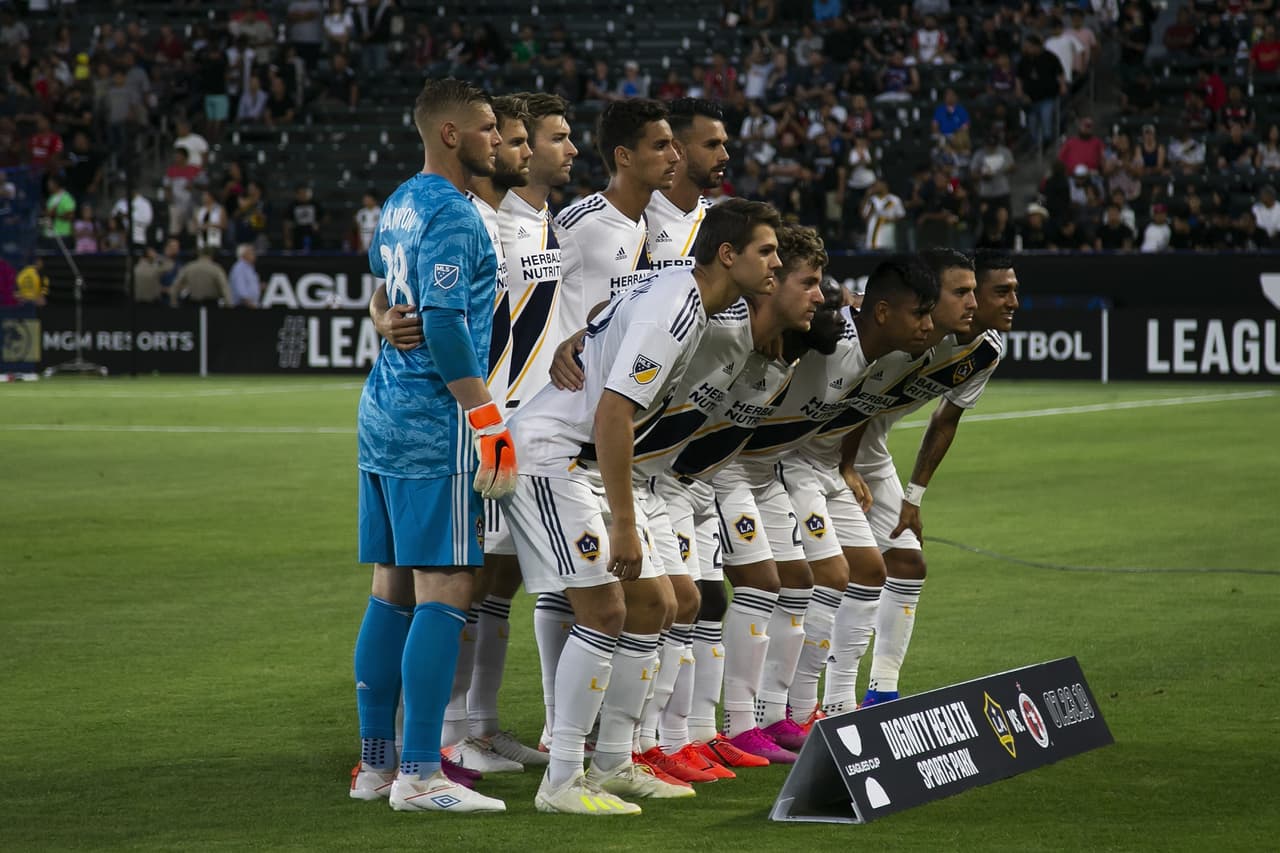 Este es el 11 que alineó LA Galaxy para el encuentro.