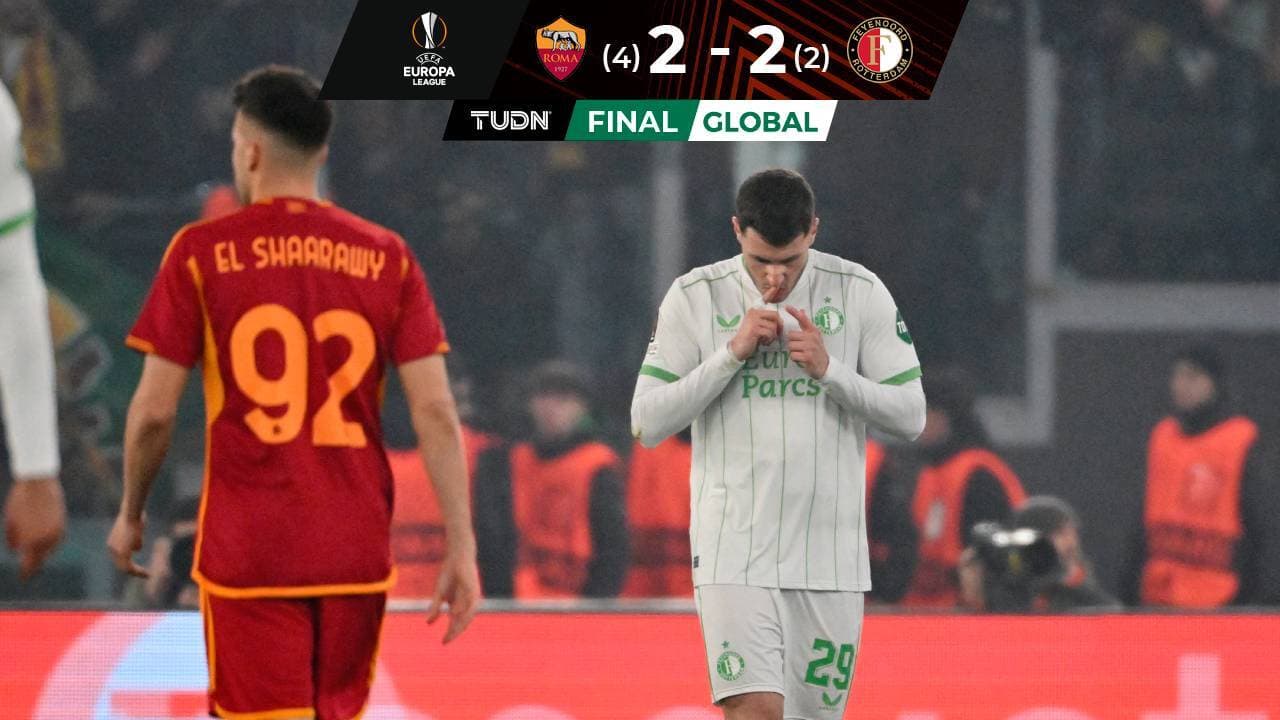 Santi anota, pero Feyenoord se va de la Europa League