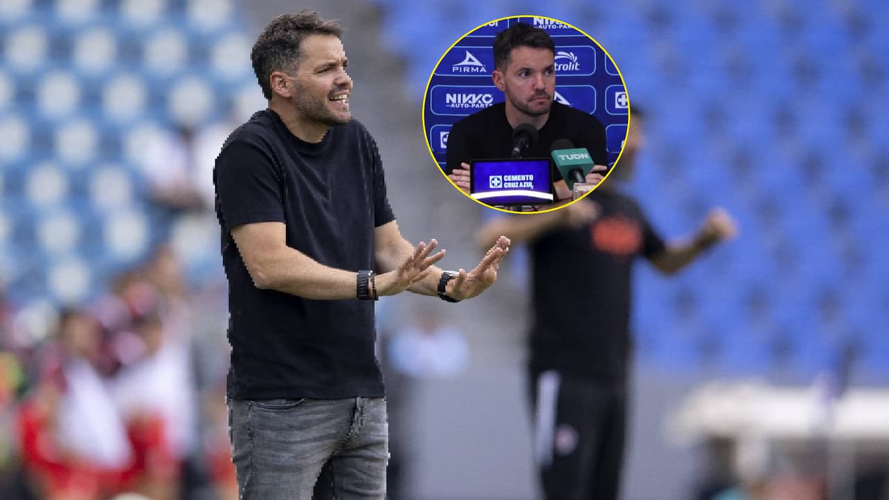 Larcamón acepta que Cruz Azul debe salir del mal momento y mostrar su jerarquía