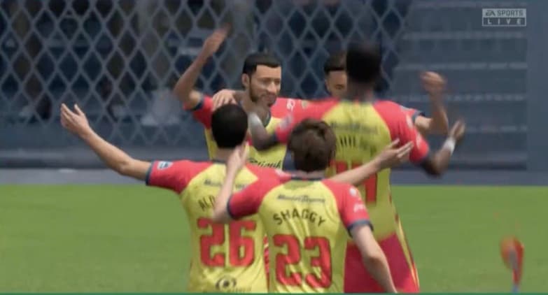 César Huerta le da una cucharada de su propia medicina a Raul Gudiño y con una voltereta se lleva los tres puntos en el cierre de la jornada 12 de la eLiga MX.