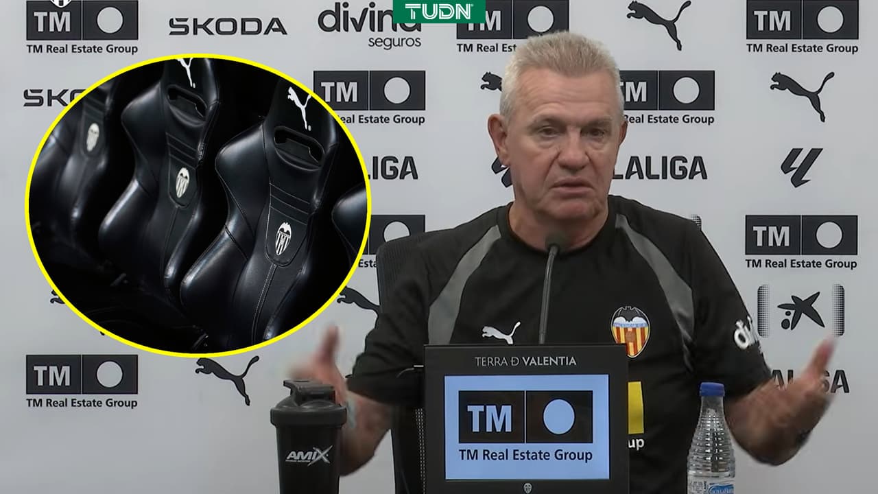 Javier Aguirre quería cambiar de lugar la banca de cara a su debut en Mestalla con Valencia