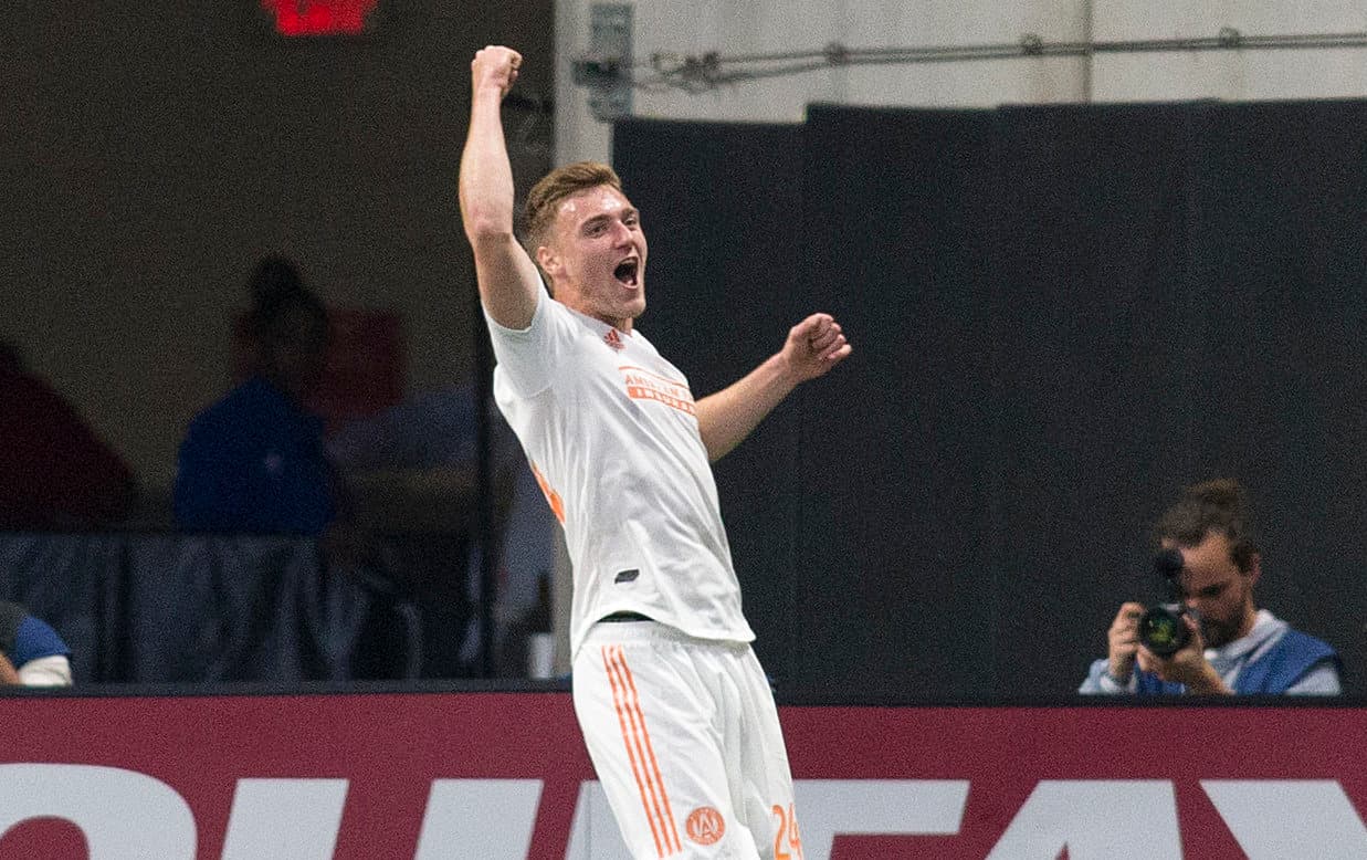 Julian Gressel fue el mejor jugador de la goleada de Atlanta United por 5-0 frente a Los Angeles Football Club. (USA Today Images)