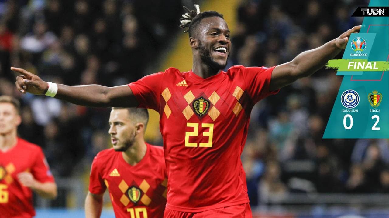 Bélgica logra cómoda victoria ante Kazajistán