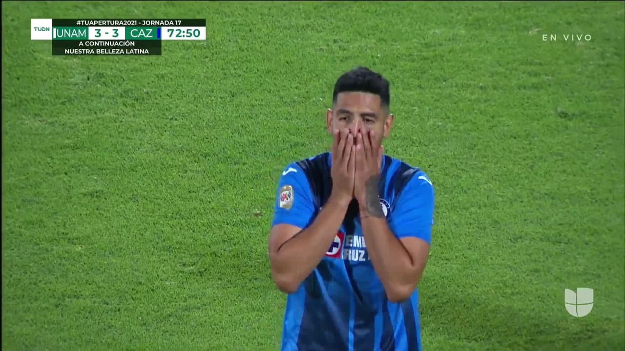 ¡TIRO ATAJADO! disparo por Luis Mendoza.