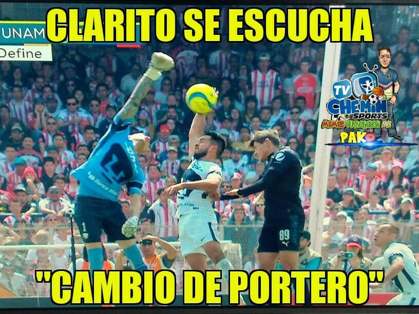 Los llamados equips grandes protagonizan los memes de la Jornada 9 en el Clausura 2018.