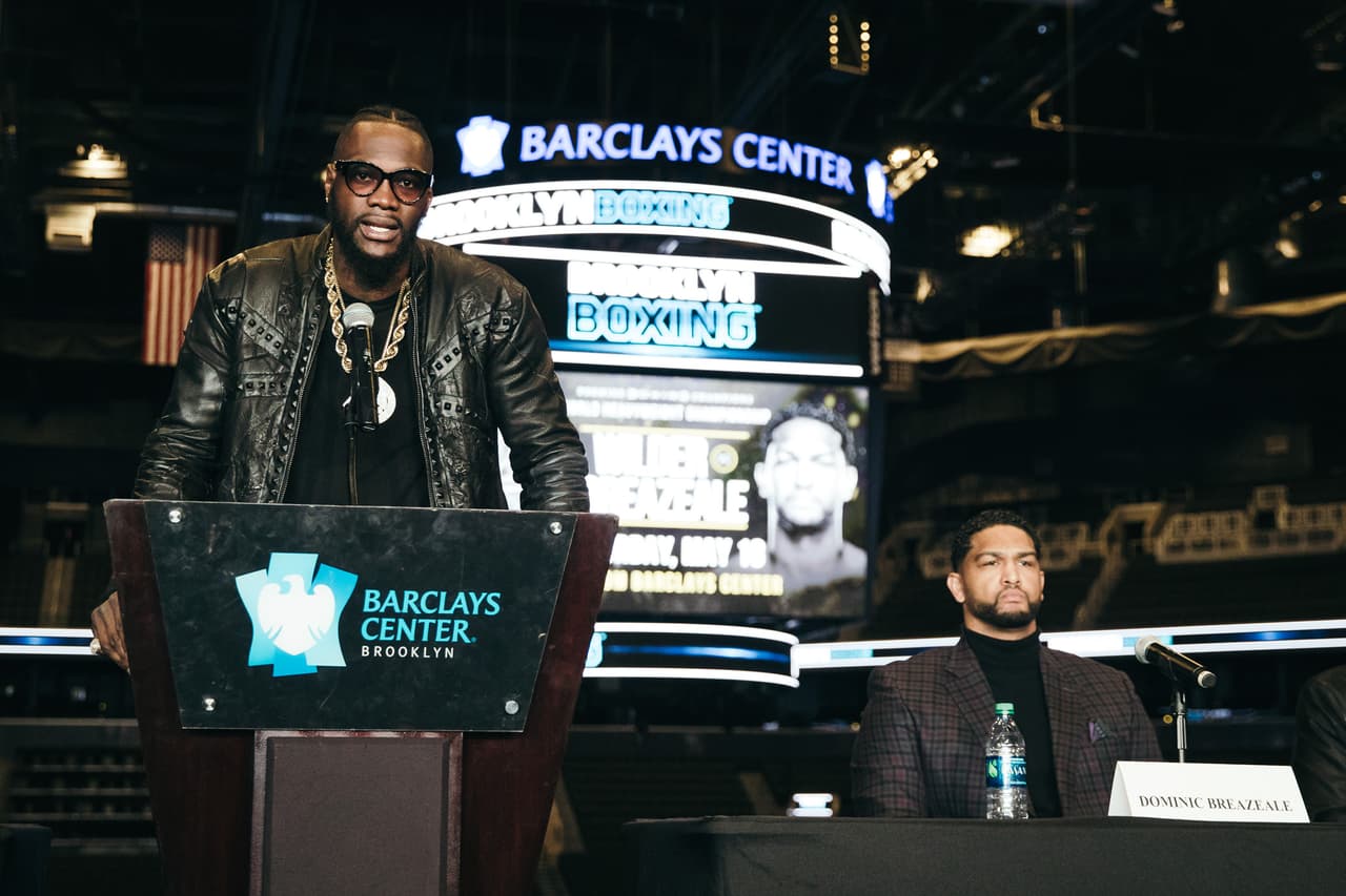 Deontay 'The Bronze Bomber' Wilder vs. Dominic 'Trouble' Breazeale