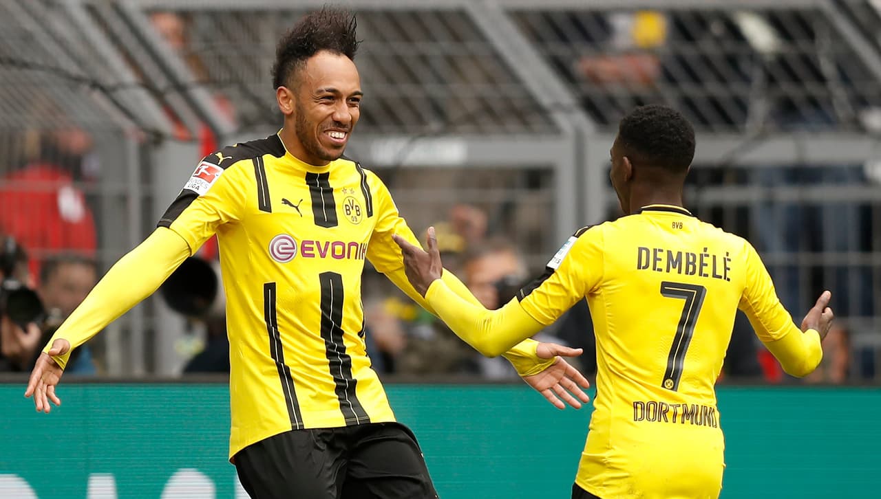 El gabonés llegó a la escandalosa cifra de 26 goles en 27 partidos jugados en la presente edición de la Bundesliga.