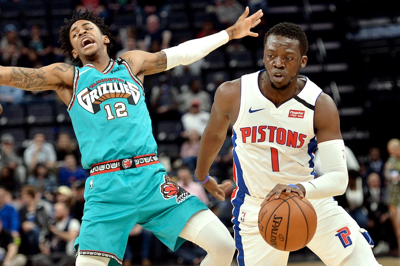 Los Grizzlies derrotan a los Pistons 96-82.