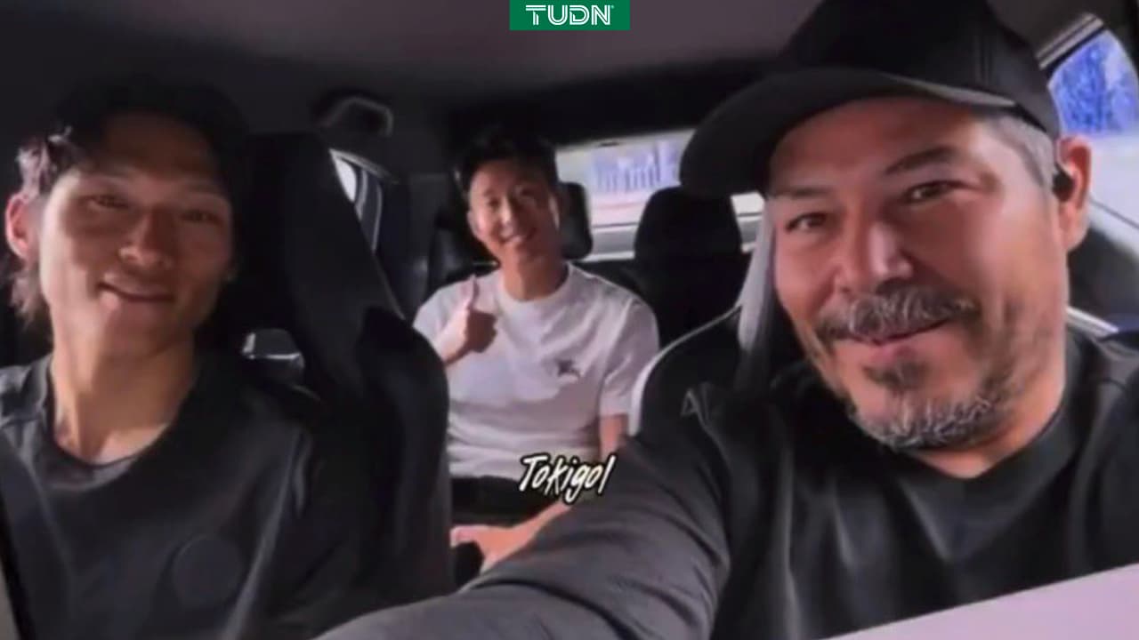 Son Heung-Min y el el momento viral con un taxista de aplicación