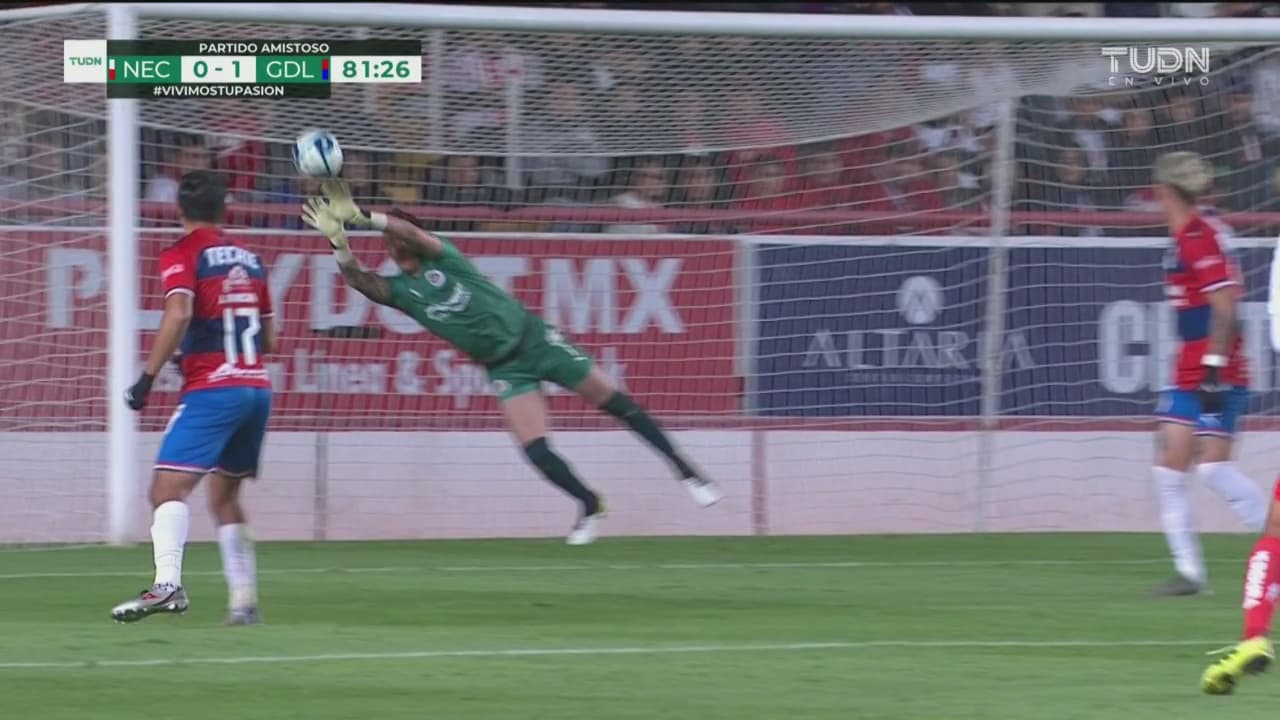 Raúl Gudiño se luce en su marco y evitan empate del Necaxa