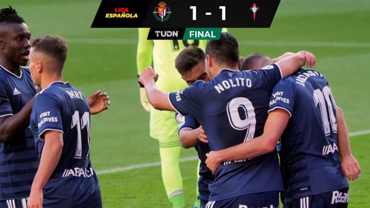 Néstor Araujo ve apenas actividad en empate del Celta ante Valladolid