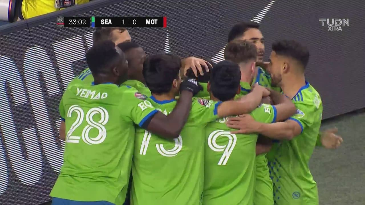 ¡Gol de Nico Lodeiro! Seattle Sounders toma ventaja 1-0 sobre Motagua
